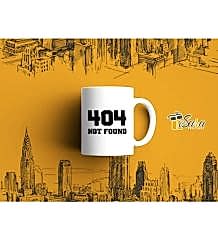 ''404 Not Found'' Yazılı Kupa Bardak