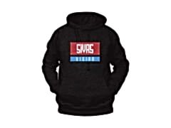 Sivas Yiğido Yazılı Tabela Sivas Temalı Unisex Siyah Oversize Kapüşonlu Sweatshirt