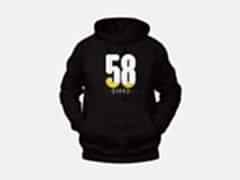 58 Sivas Yazılı Sivas Silüet Temalı Unisex Siyah Oversize Kapüşonlu Sweatshirt